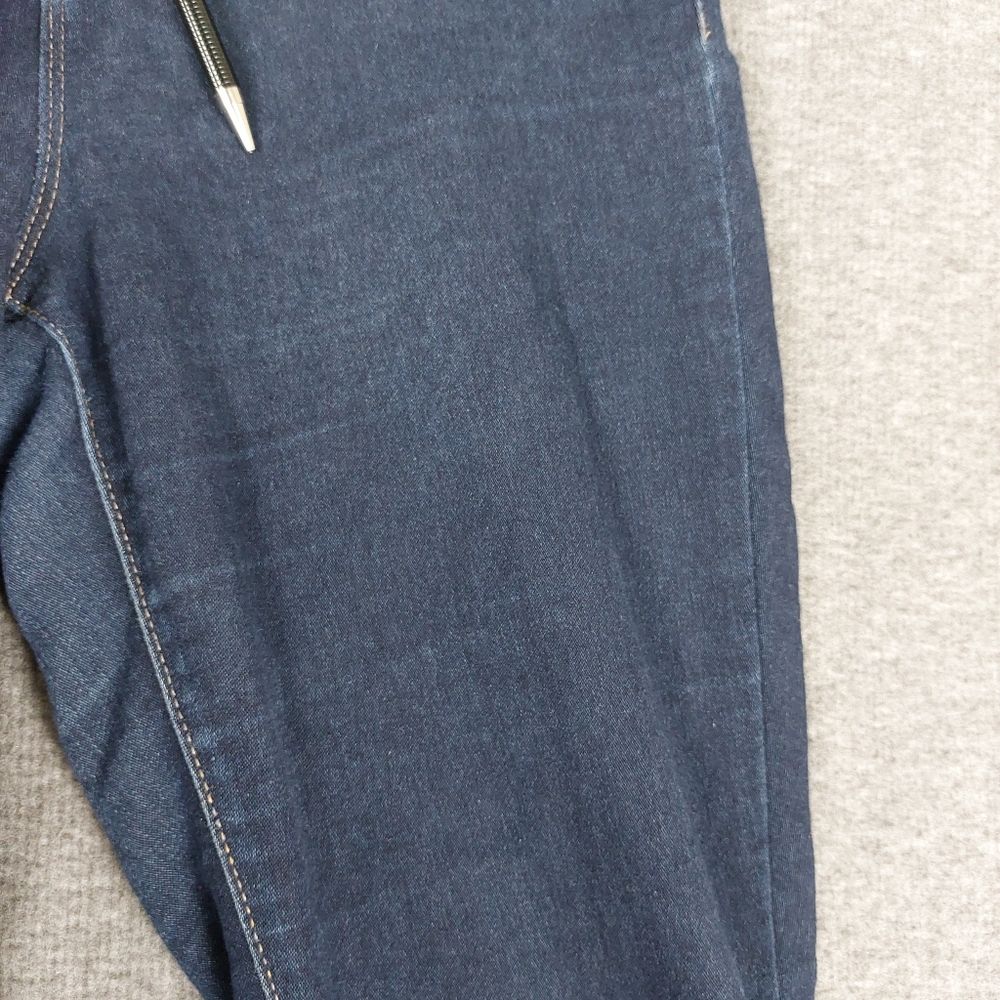 D. JEANS WOMENS BLUE DARK WASH SKINNY SOFT CASUAL SYRETCH DENIM PANTS SIZE 10 - Picture 6 of 9